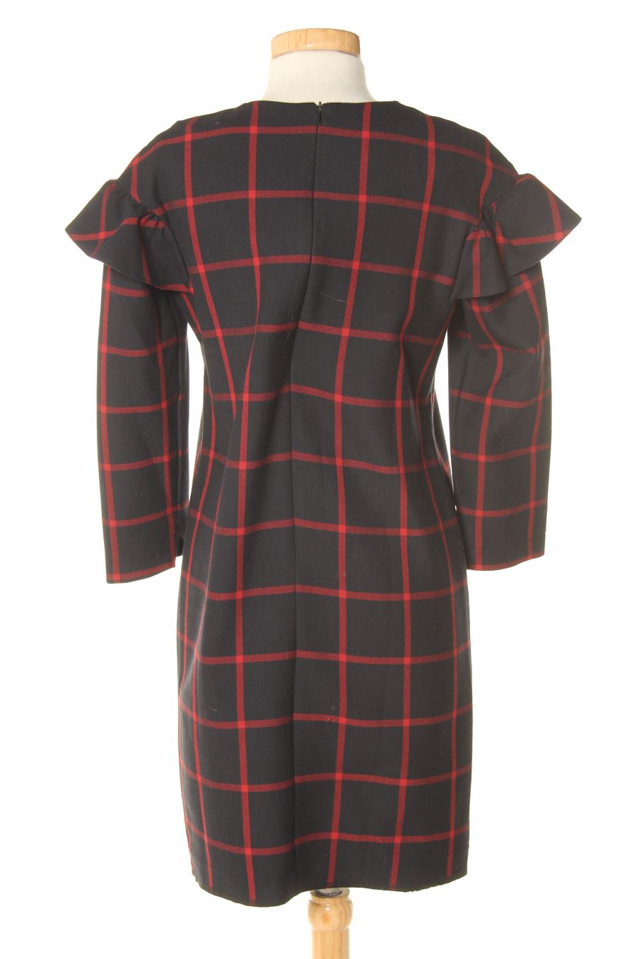 Robe casual Trf (ZARA) de la taille XS, de couleur carreaux