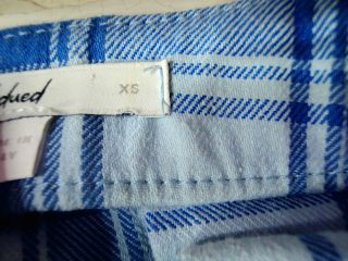 Aufwändiger Rock von Subdued Größe XS, Farbe Kariert, für