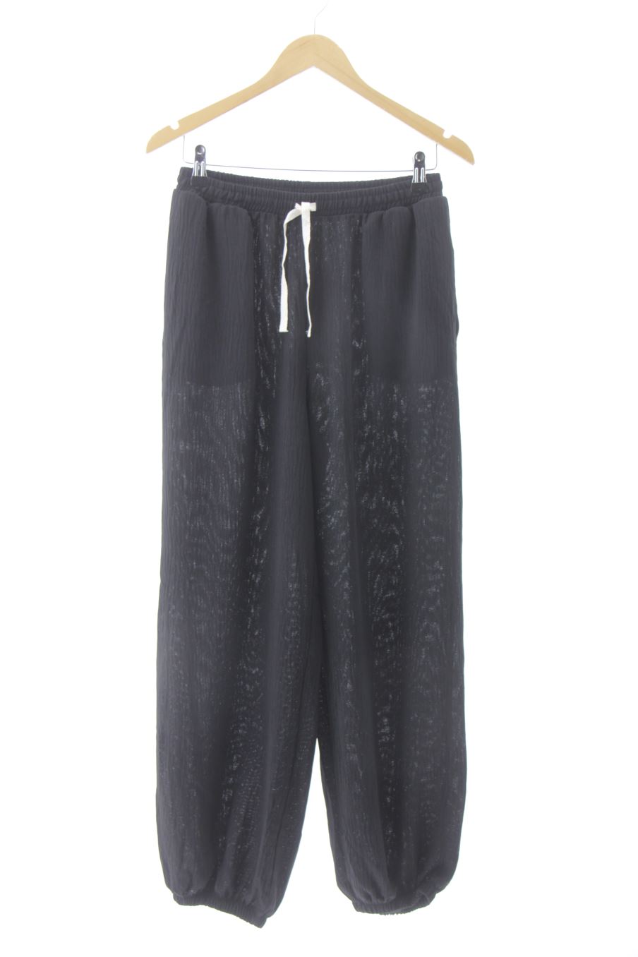 Pantalon Zara de la taille S, de couleur noir