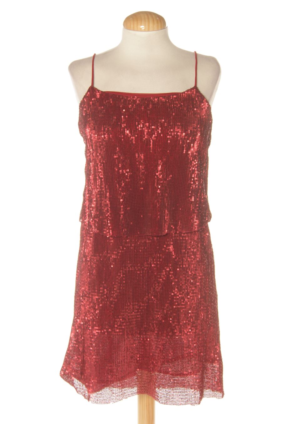 Vestito de Mango de la talla XS, de color rosso