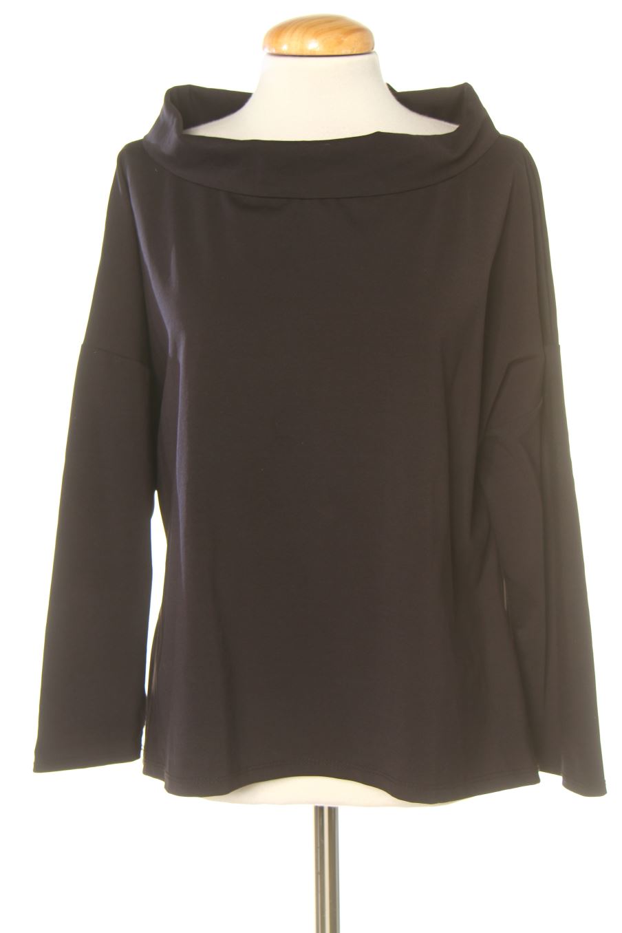 Blouse à manches longues cincsentits de la taille L, de couleur noir
