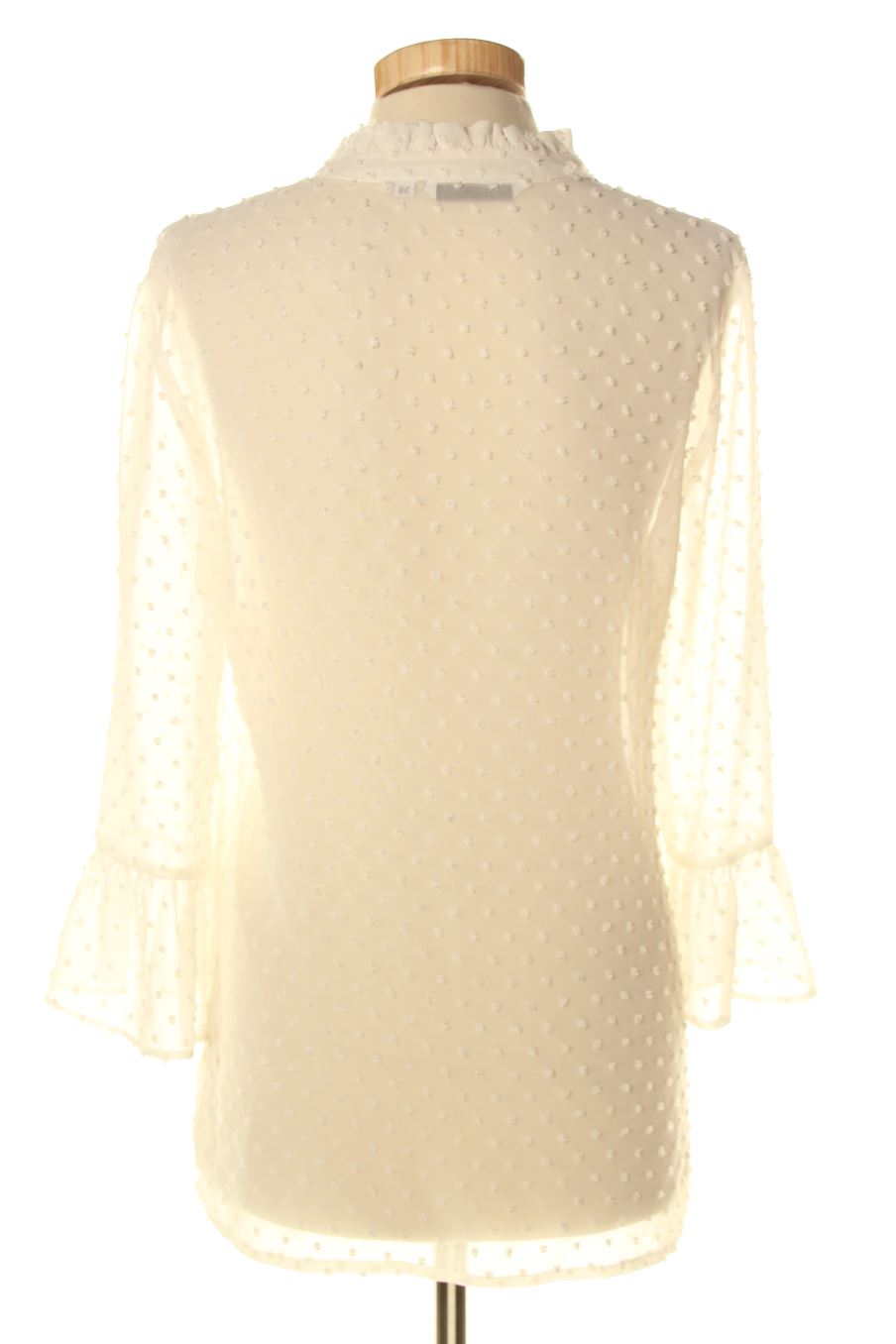 Blouse à manches longues Fórmula Joven de la taille 38, de couleur blanc