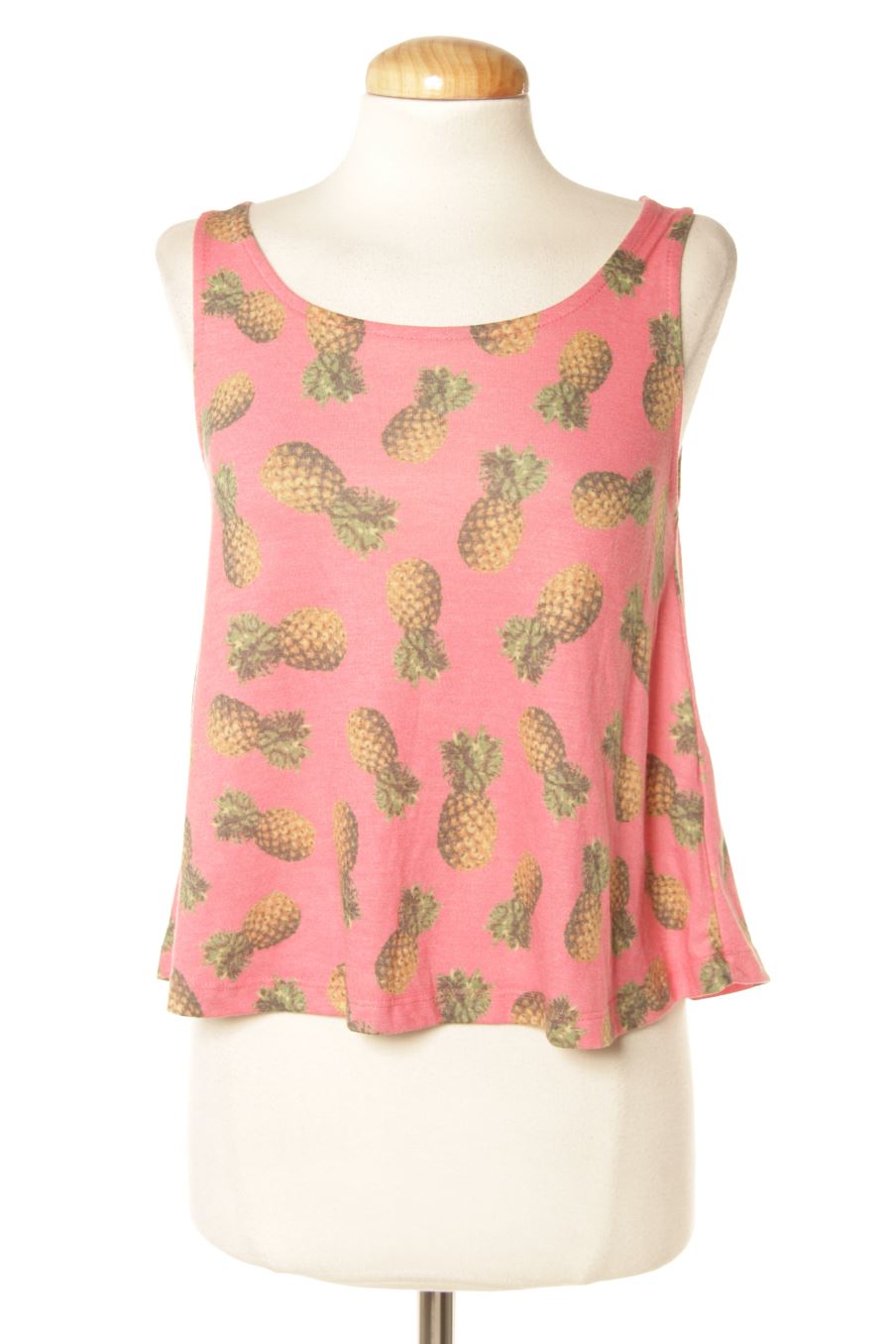 Camiseta sin mangas de FB sister de la talla XS, de color estampado