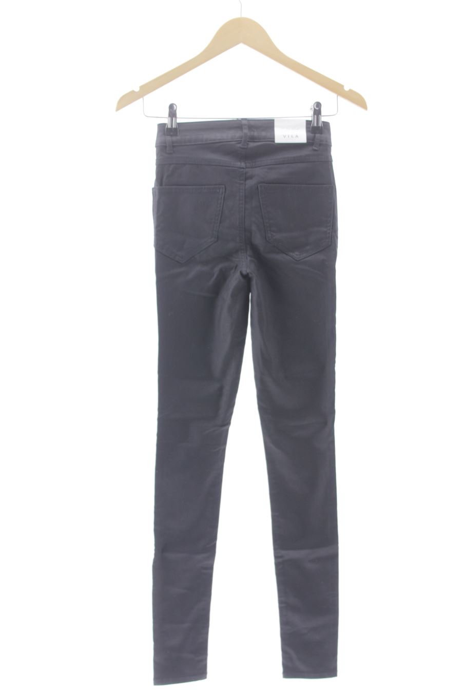 Pantalon Vila de la taille XS, de couleur noir de synthétique