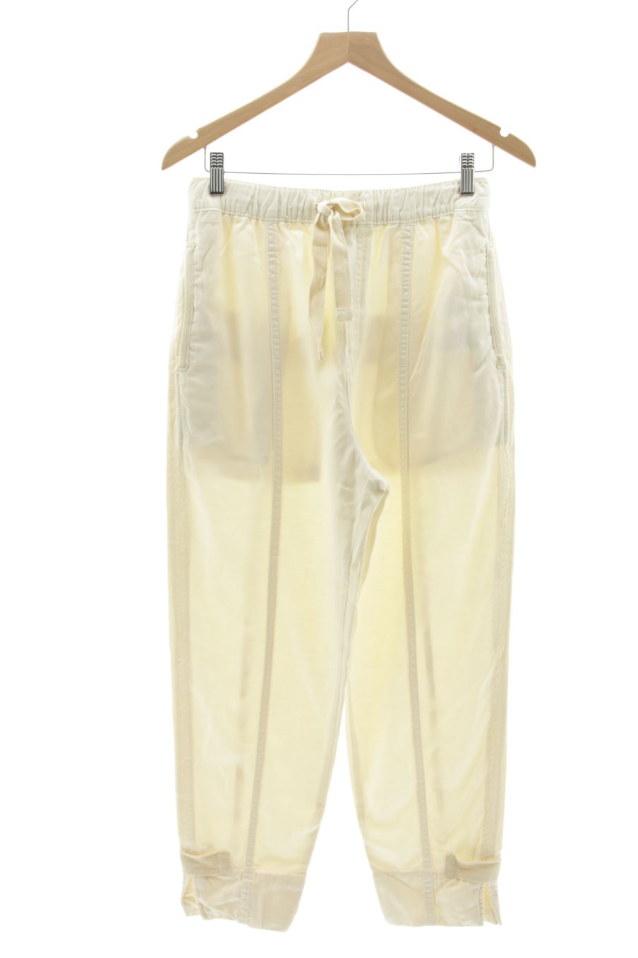 Pantaloni casual de Zara de la talla XS, de color bianco