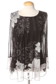 Blusa de manga larga S Desigual, foto 1 de 2