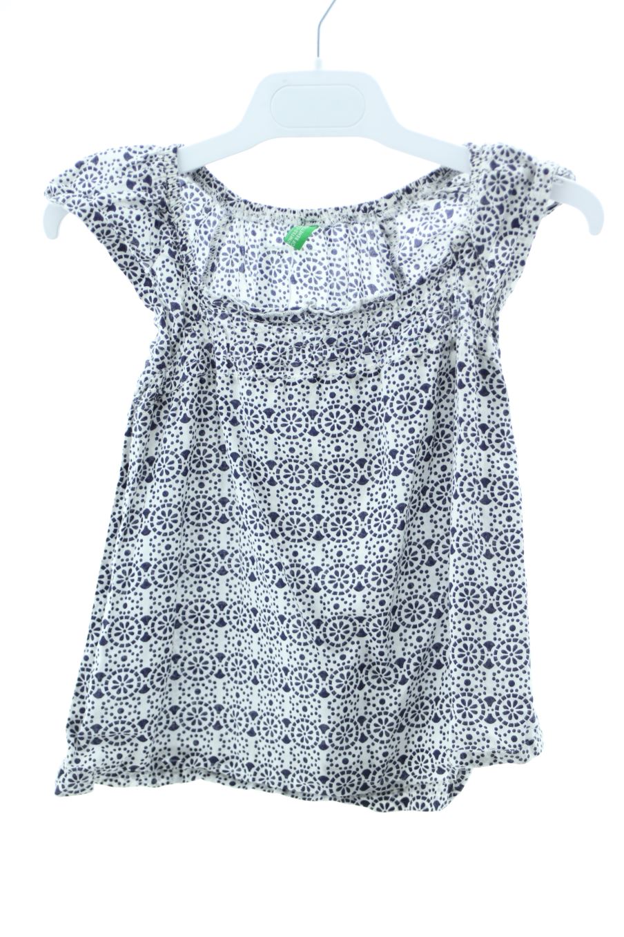 Blouse à manches courtes Benetton de la taille 2 ans de seconde main