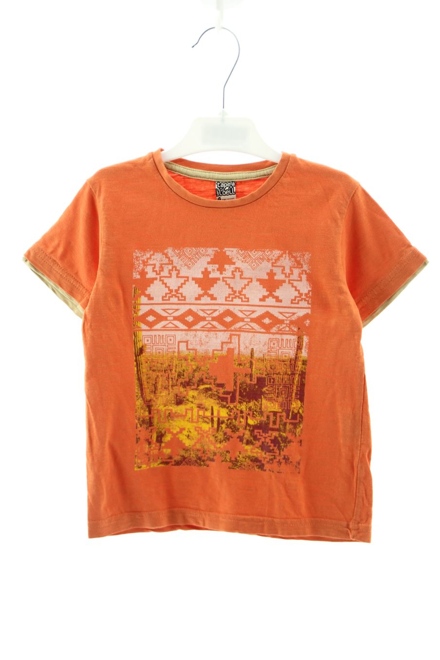 T-shirt Tape à l'oeil de la taille 4 ans de seconde main