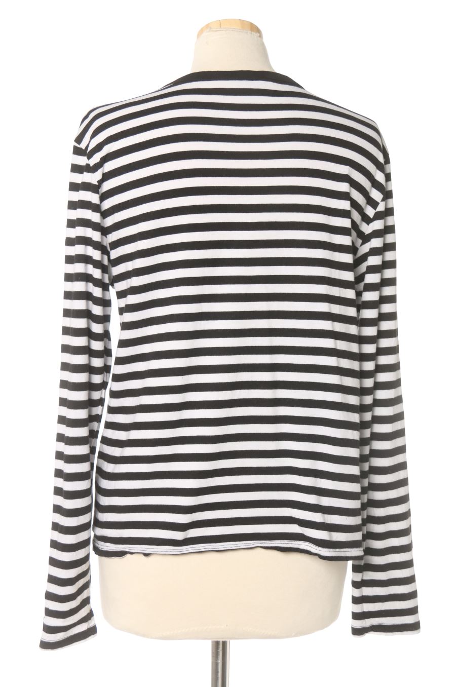 Camiseta manga larga de MONKI de la talla S, de color rayas