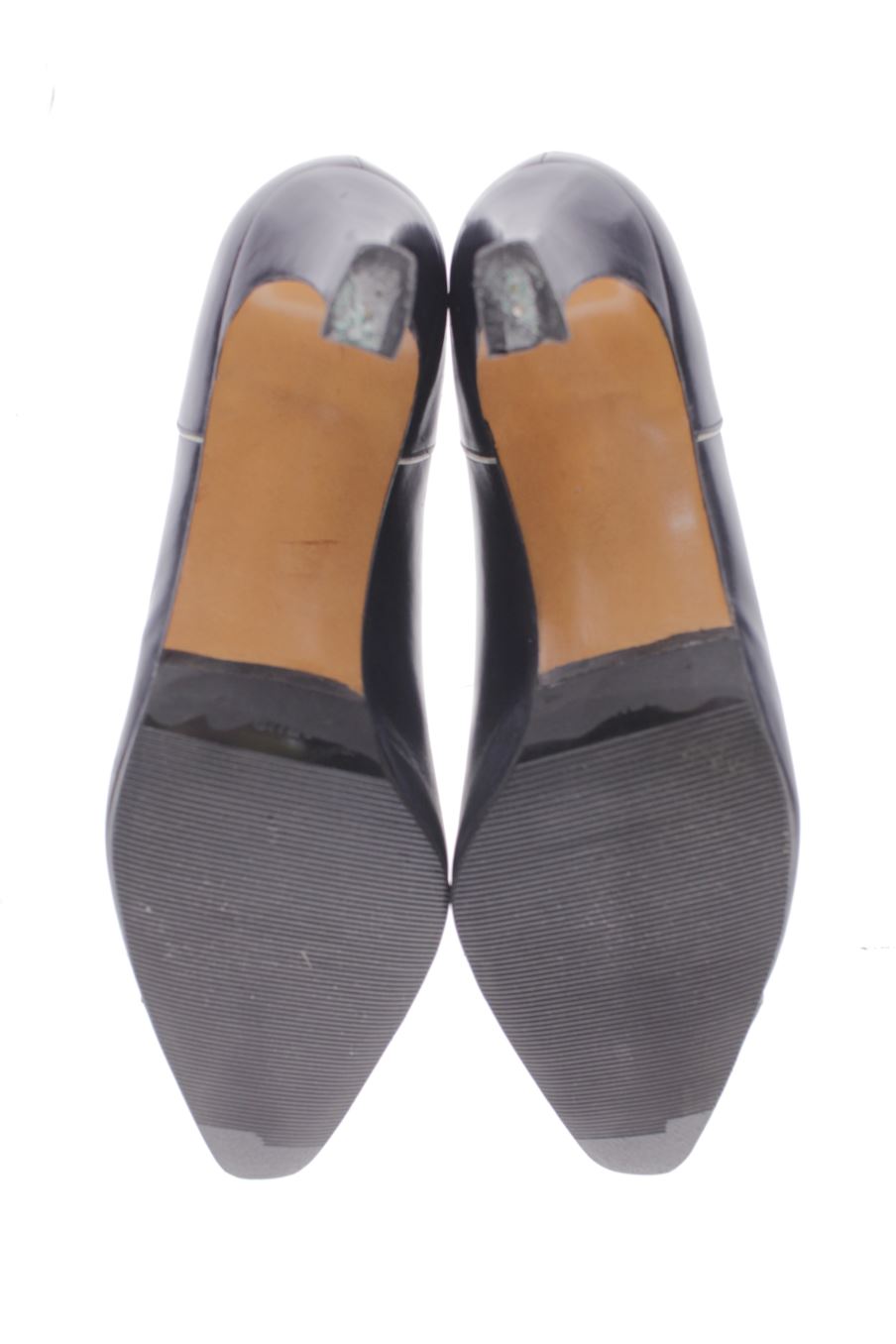 Zapatos de tacon de ANGEL CARRO de la talla 39, de color azul marino de