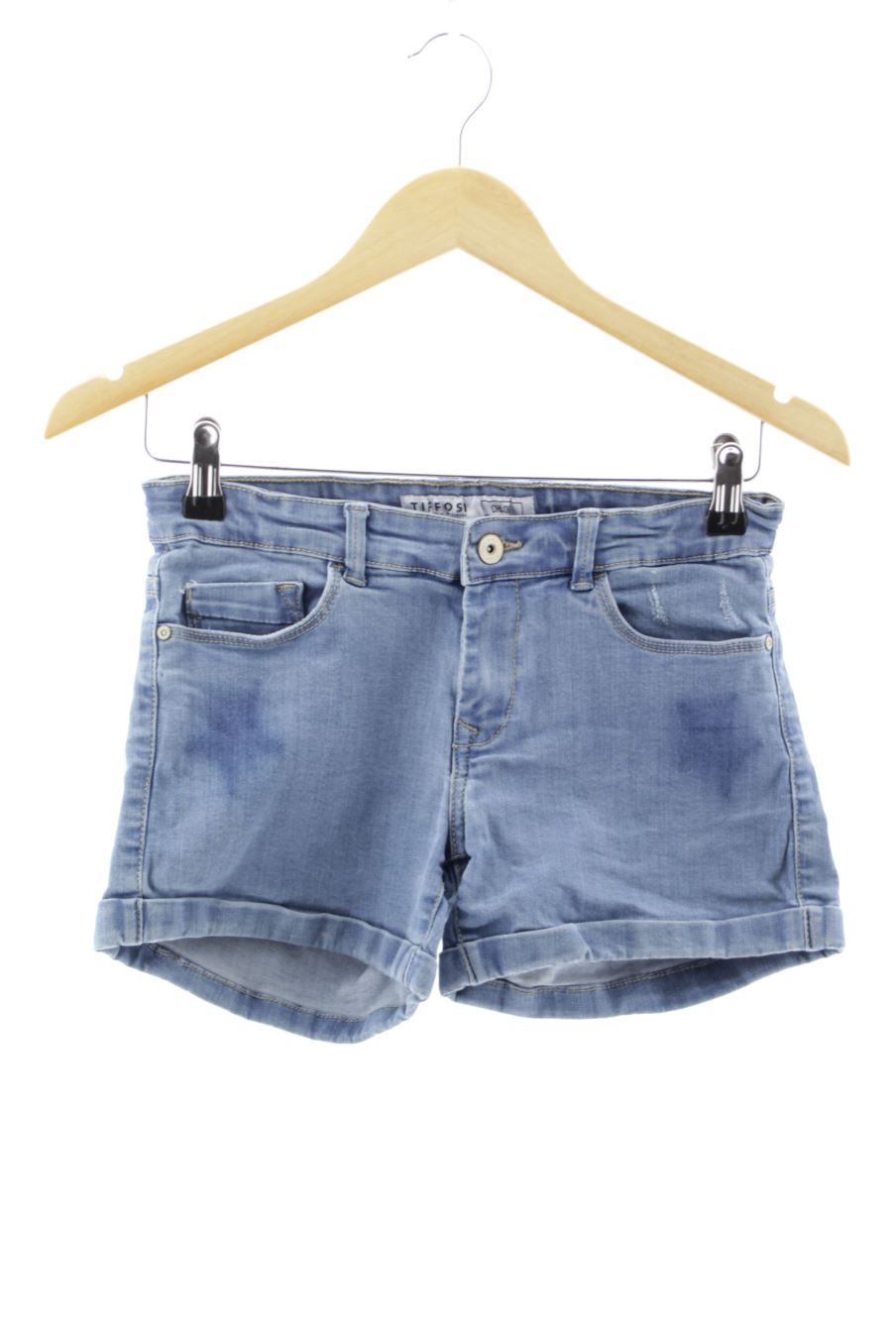 Short en jean Tiffosi de la taille 11 ans de denim de seconde main