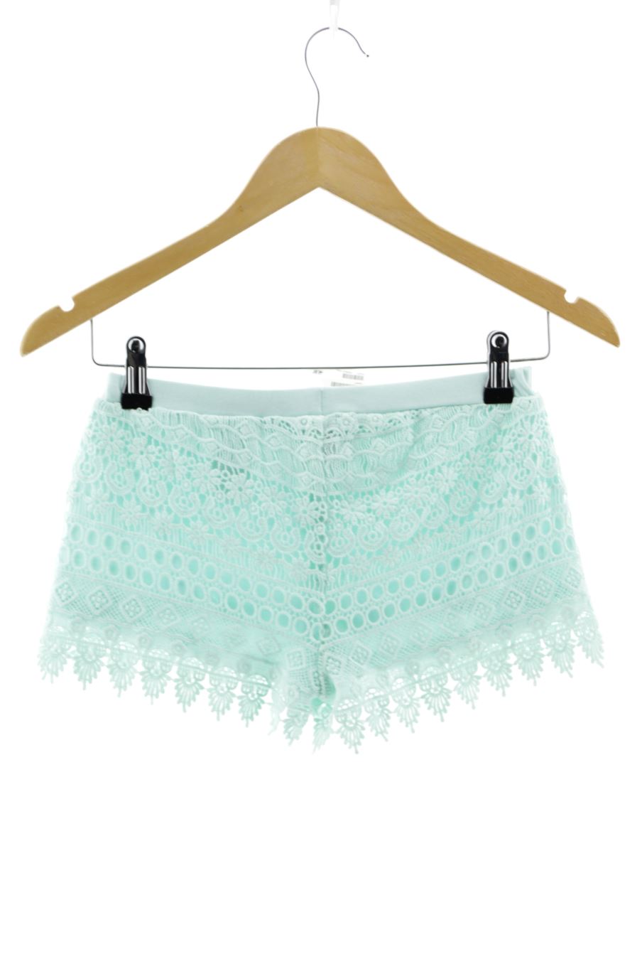 Shorts H&M de la taille XS, de couleur vert