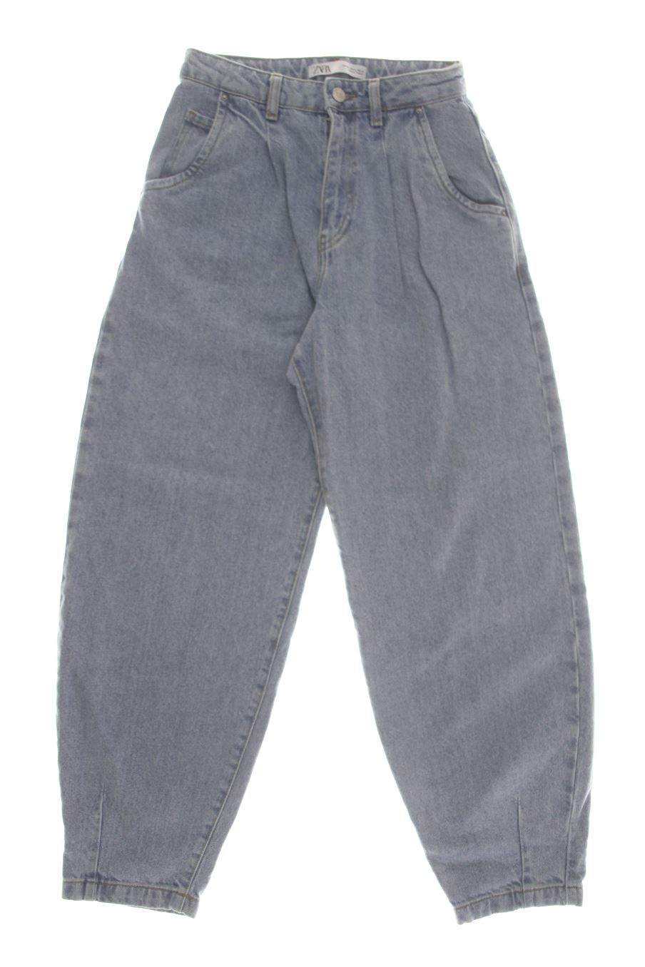Jeans Zara de la taille 32, de couleur bleu de denim