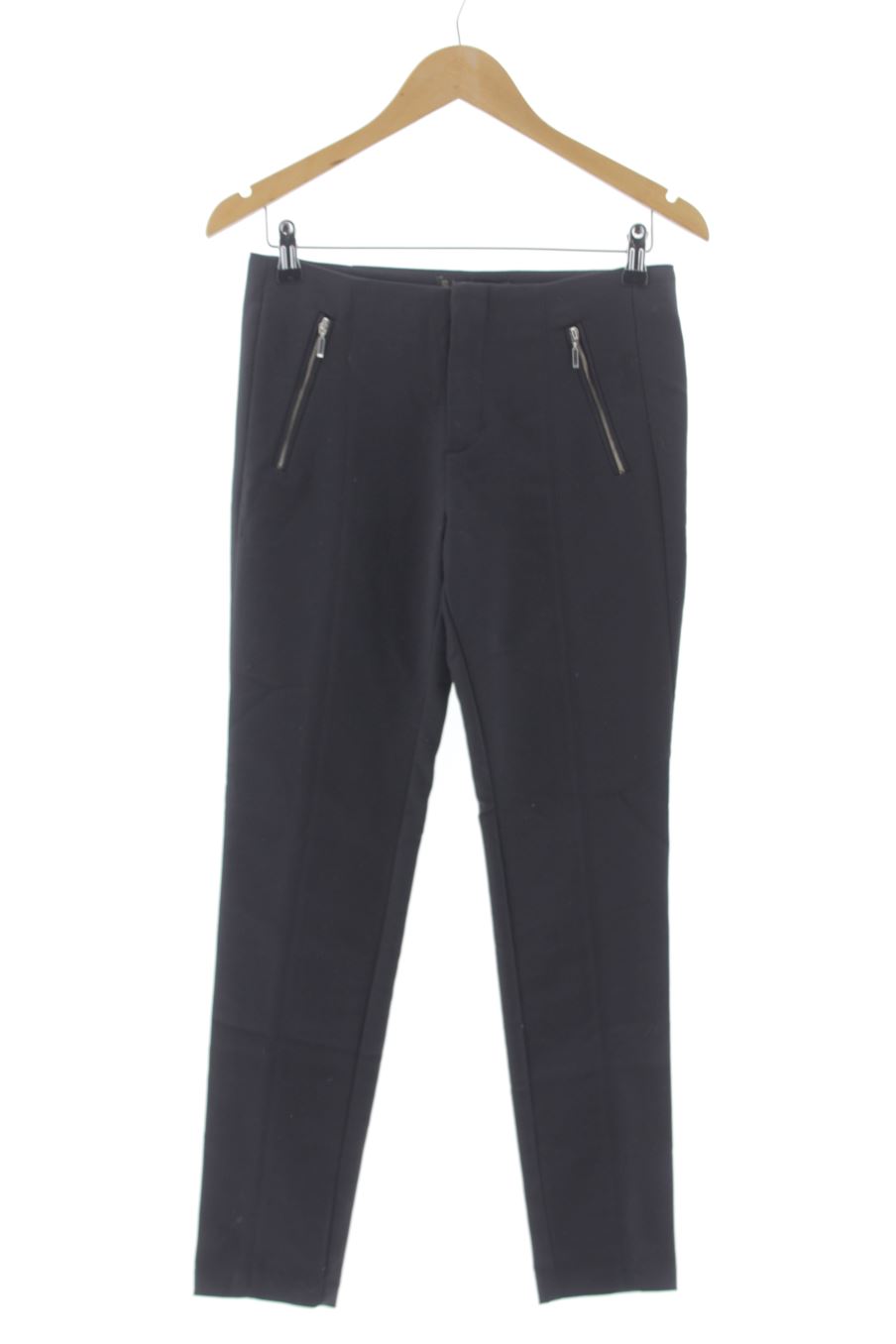 Pantalón de Zara de la talla S, de color negro