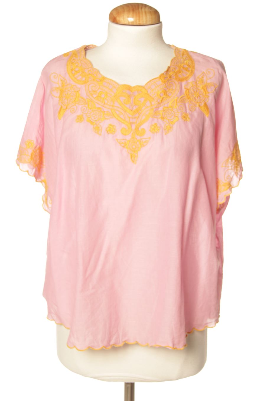 Blouse à manches courtes Sfera de la taille L, de couleur rose
