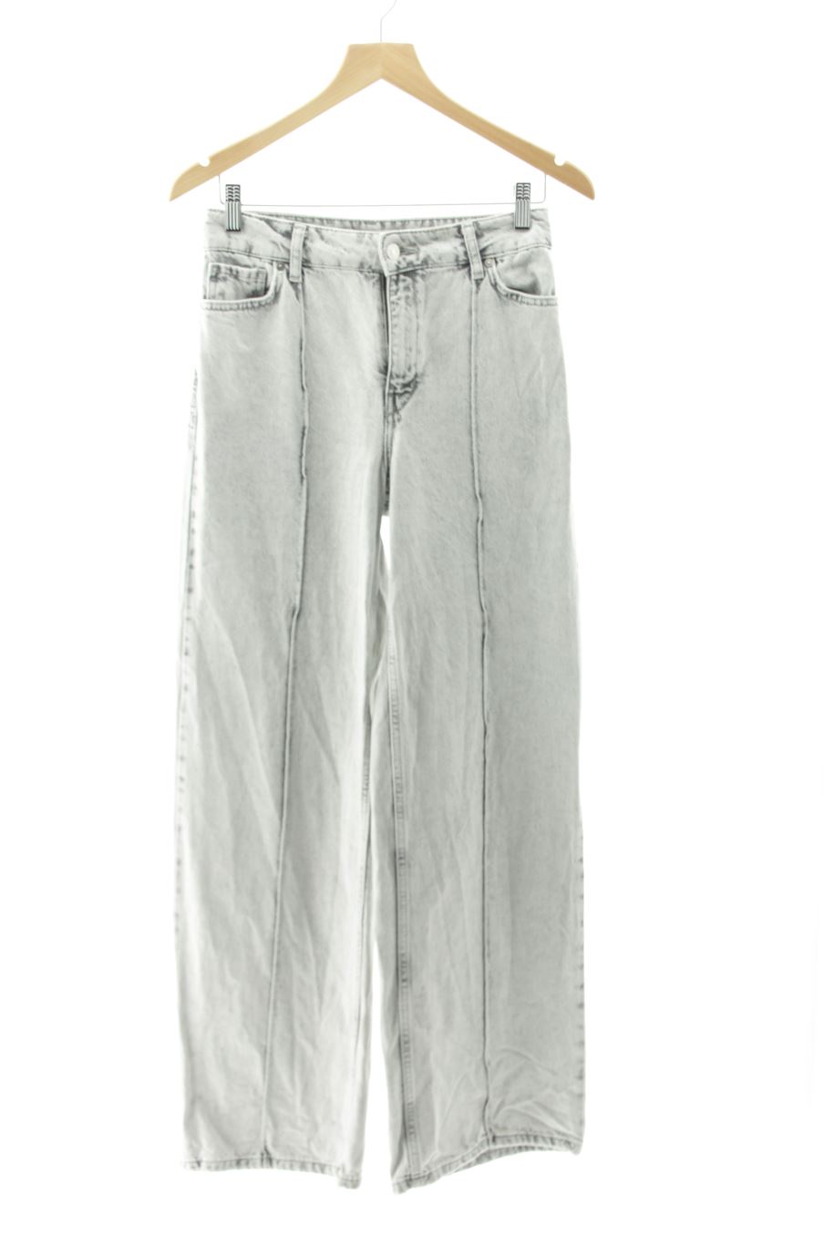 Jeans Mango de la taille 34, de couleur gris