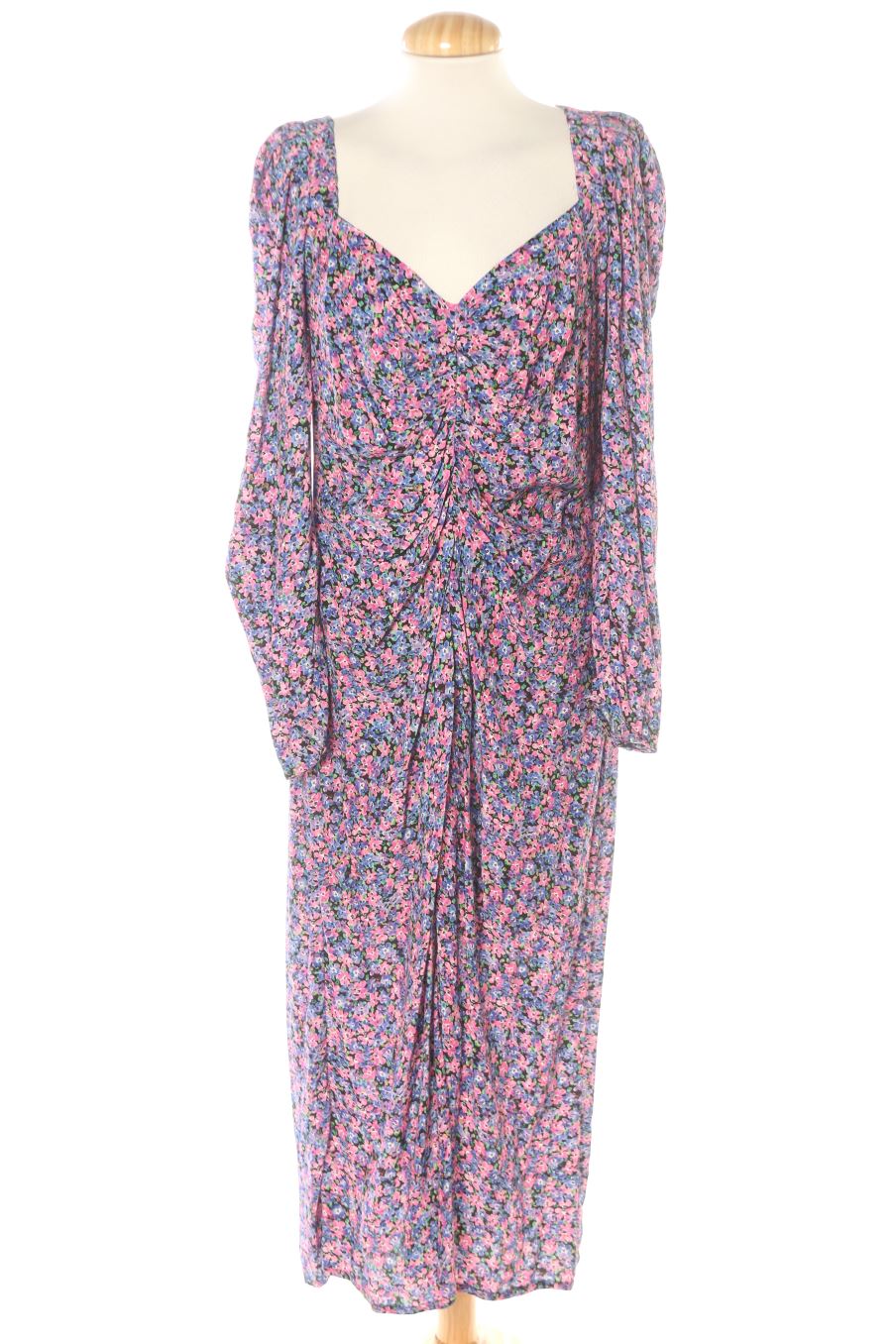 Vestido casual de Zara de la talla M, de color flores