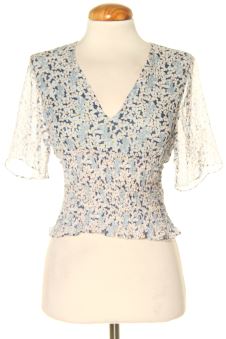 Blouse à manches courtes XXS noon