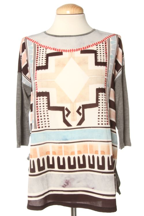 Blusa de manga larga
