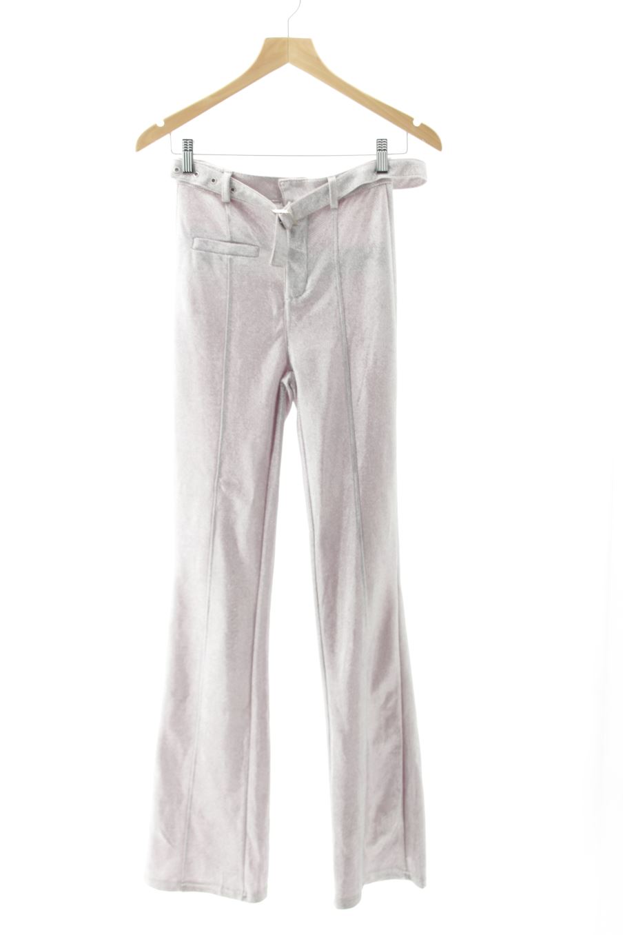 Pantalon Casual Bershka de la taille XS, de couleur pourpre