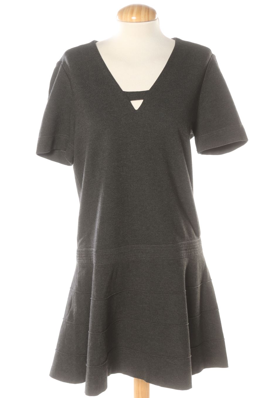 Robe casual Comptoir des Cotonniers de la taille 42, de couleur gris
