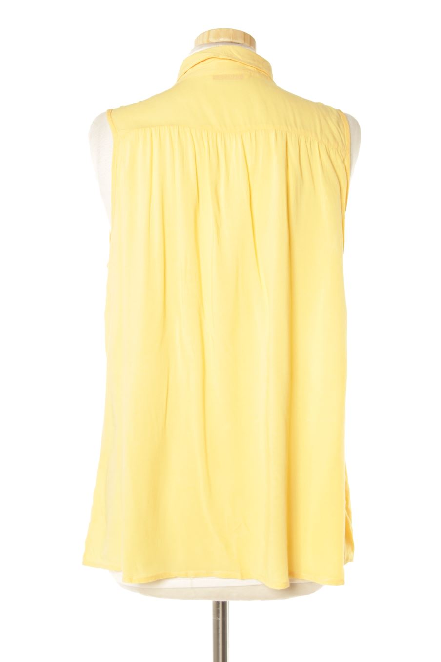 Camisa sin mangas de Camaieu de la talla 40, de color amarillo