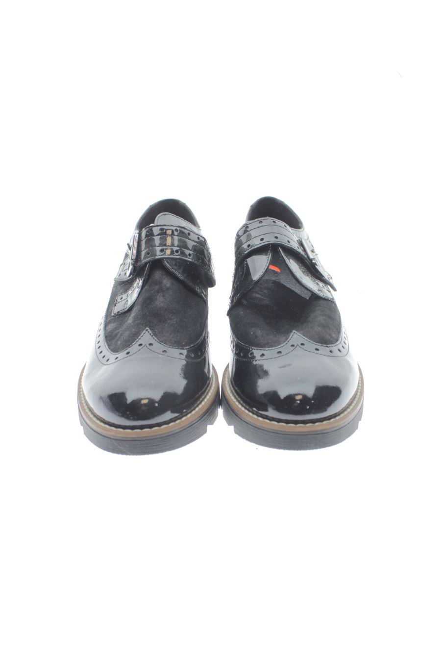 Zapatos planos de geo reino de la talla 40, de color negro de