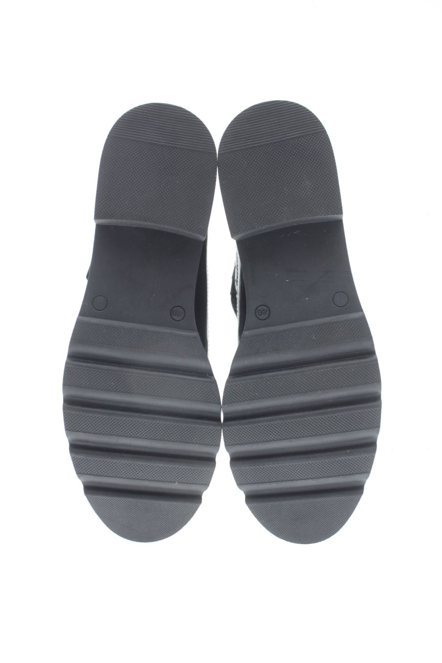 Zapatos planos de geo reino de la talla 40, de color negro de