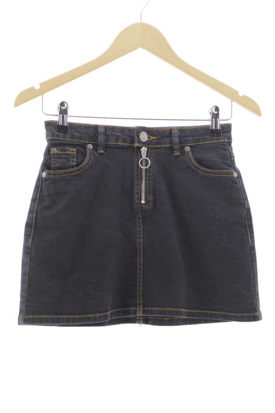 Jupe Belle & rebel de la taille XS, de couleur bleu marine de denim