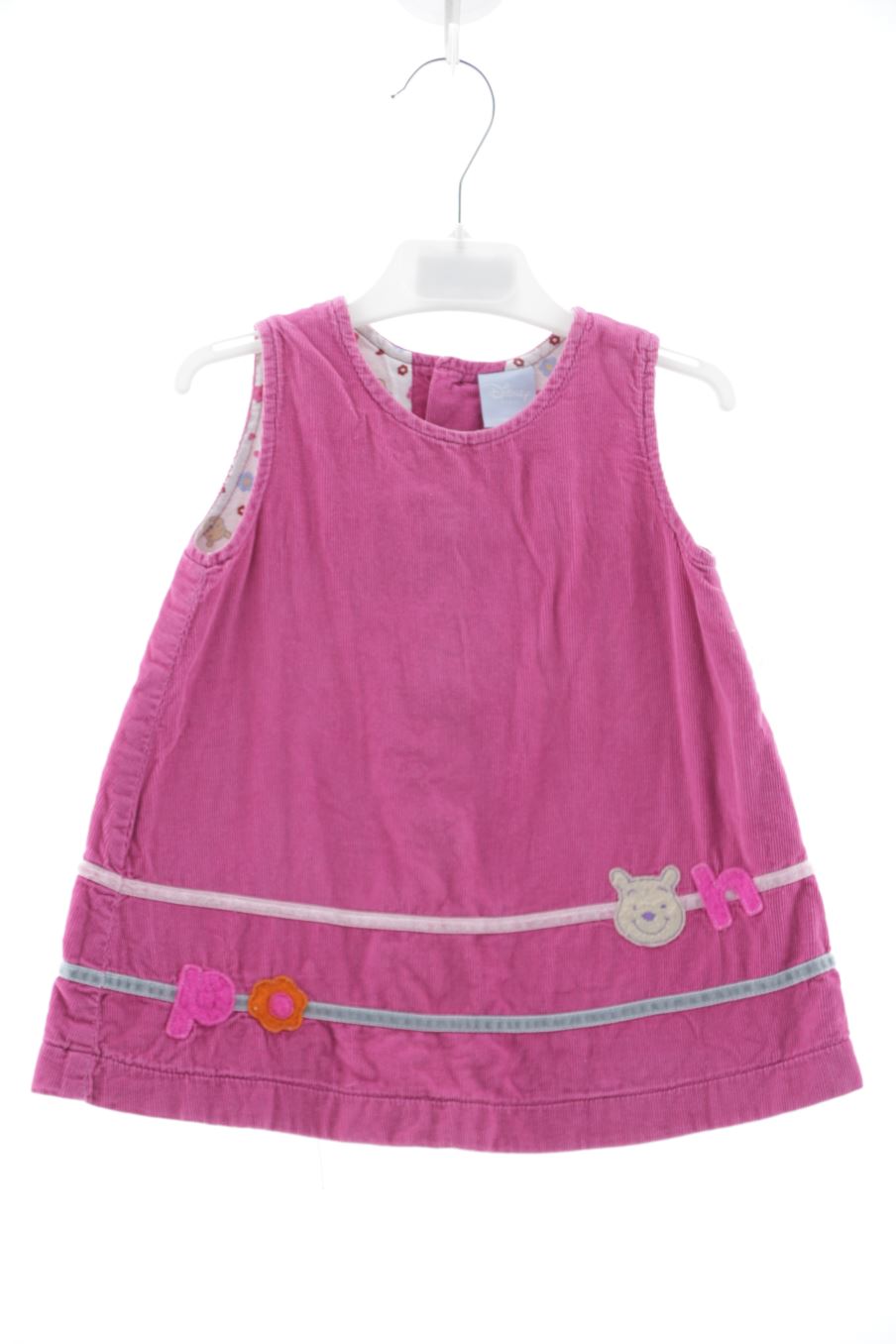 Robe Disney de la taille 18 mois de velours côtelé de seconde main