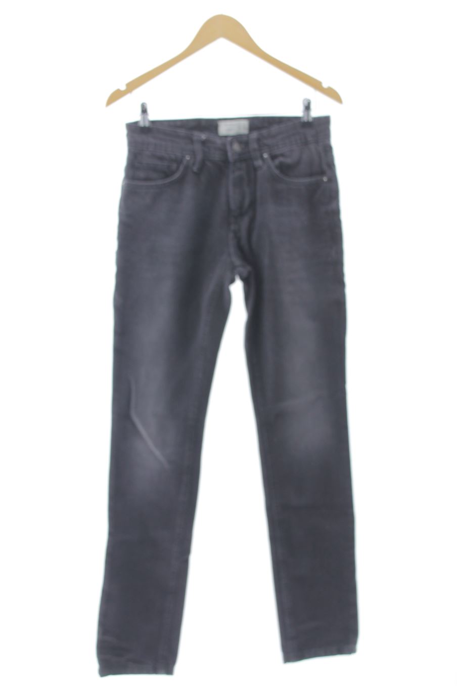 Jeans Pull & Bear de la taille 38, de couleur noir de denim