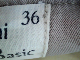 Jeans Amichi de la taille 36, de couleur beige de denim
