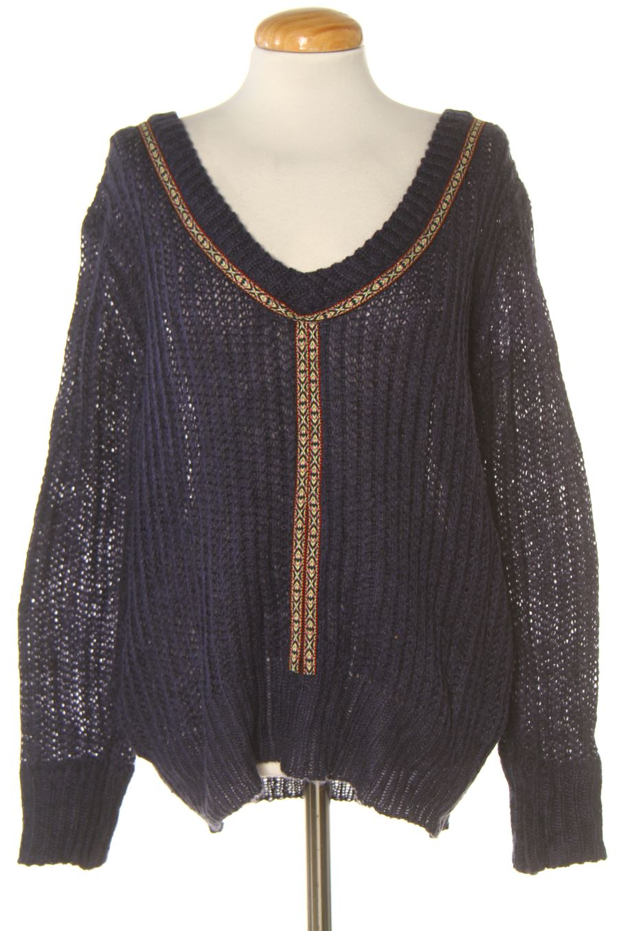 Maglione de Lluvias de abril de la talla L, de color blu oltremare