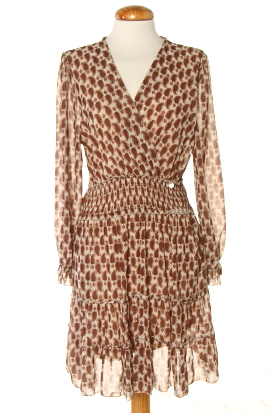 Robe casual Aitziber Etxebarrieta de la taille S, de couleur imprimés