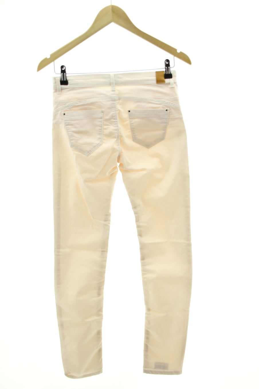 Vaqueros de Stradivarius de la talla 36, de color rosa de ropa vaquera