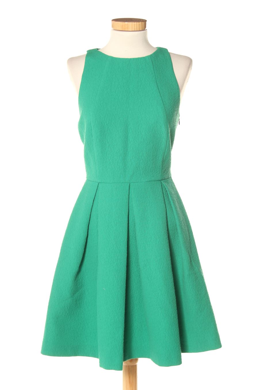 Vestido casual de Zara de la talla S, de color verde