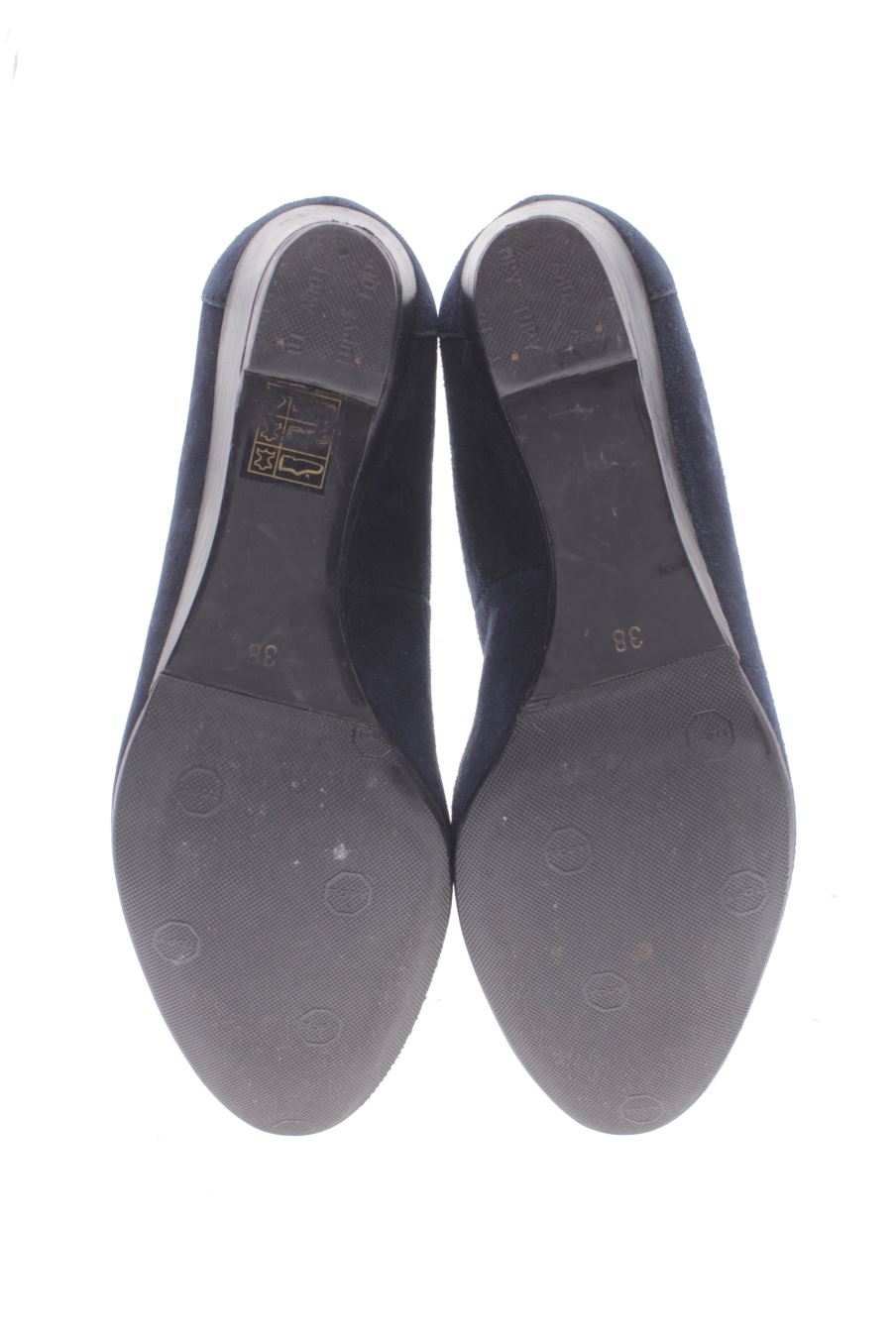 Zapatos planos de Minelli de la talla 38, de color azul marino de