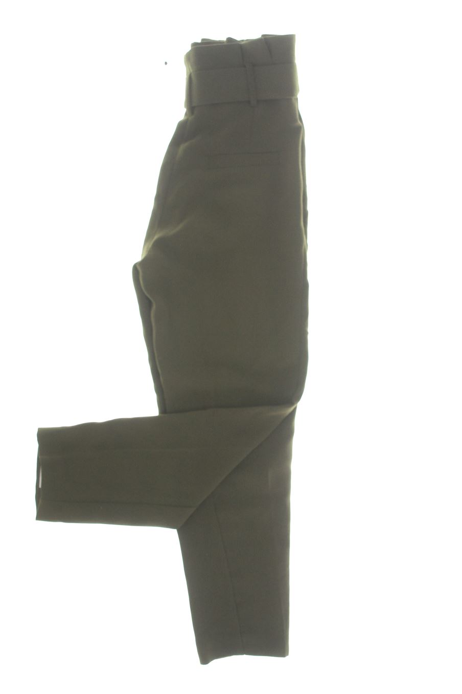 Pantalones de Mango de la talla 34, de color verde