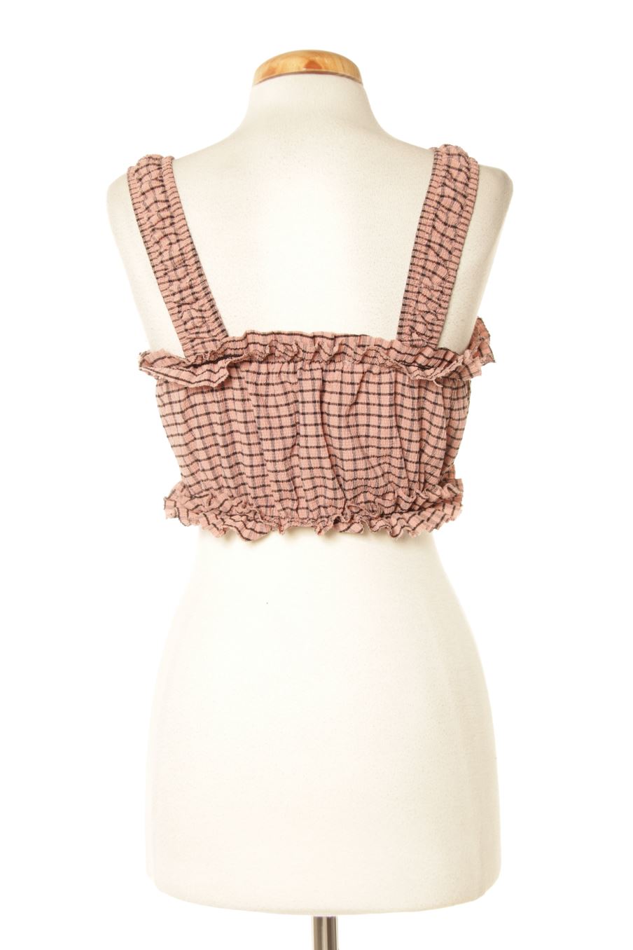 Top Topshop de la taille 38, de couleur carreaux