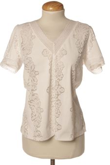 Kurzärmelige Bluse L Morgan de toi