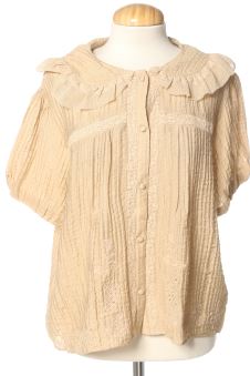 Blouse à manches courtes M Zara