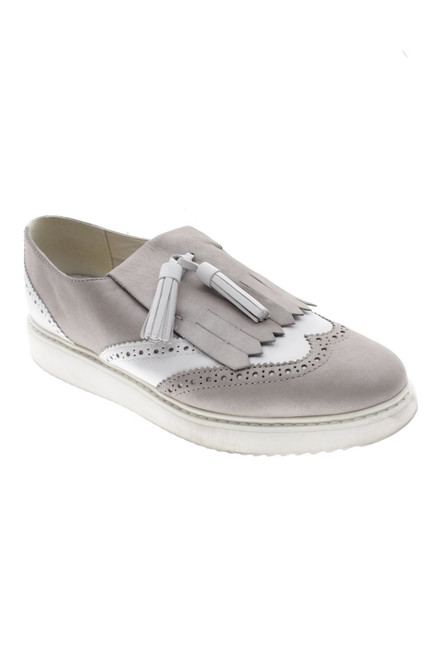 Zapatos de tacon de Geox de la talla 41, de color gris de