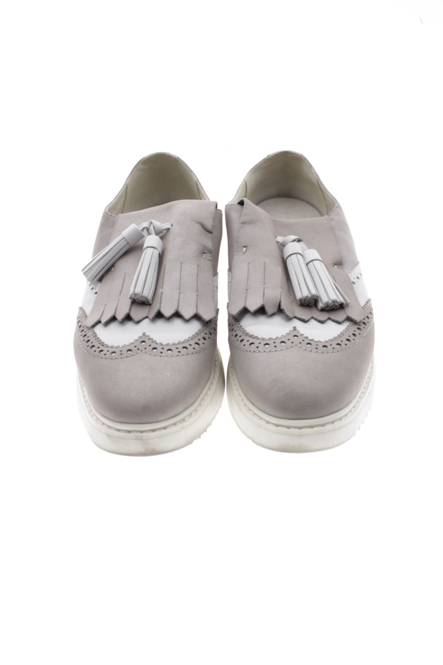Zapatos de tacon de Geox de la talla 41, de color gris de