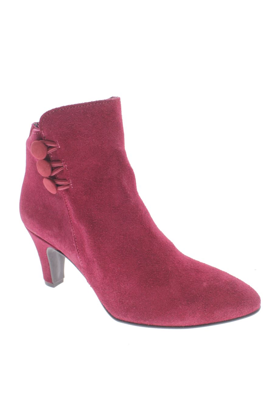 Botines de Mimao de la talla 36, de color burdeos de