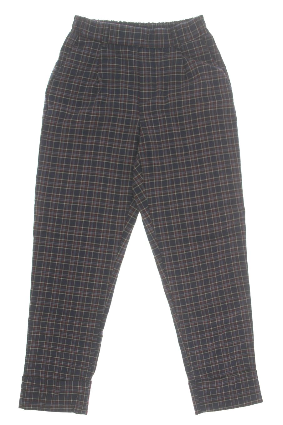 Pantalon Bershka de la taille S, de couleur carreaux