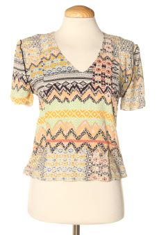 Kurzärmelige Bluse S paramita