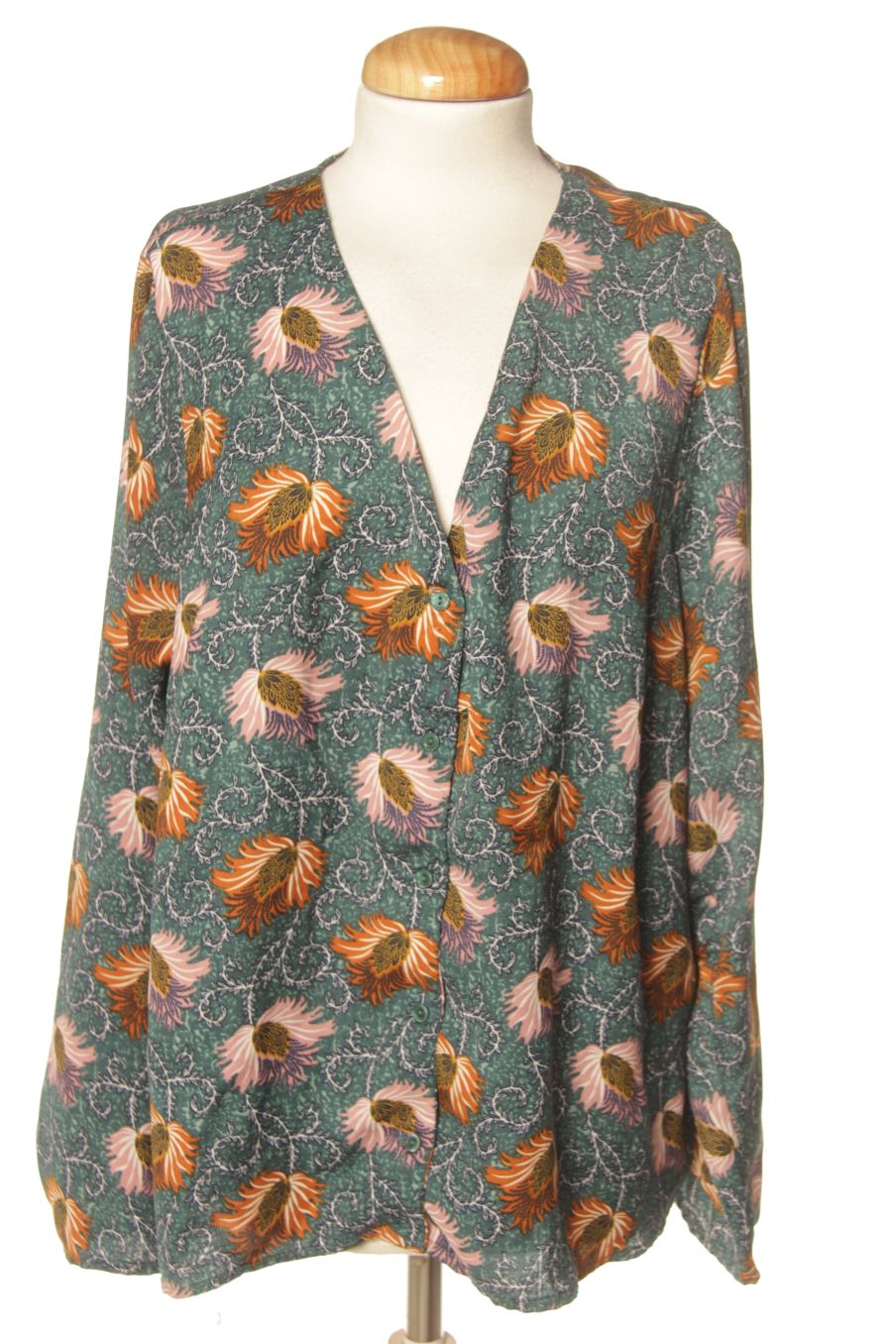 Blusa a maniche lunghe de Glamorous de la talla 46, de color stampato