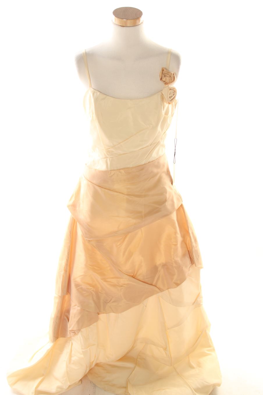 Vestido de PERCENTIL Novia de la talla 38, de color beige