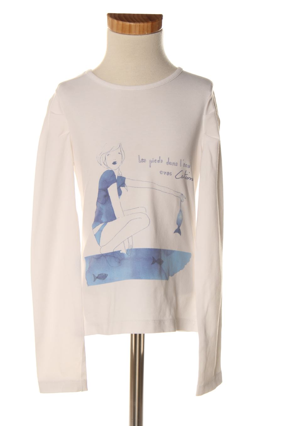 Camiseta de manga larga de Catimini de la talla 8 años de segunda mano