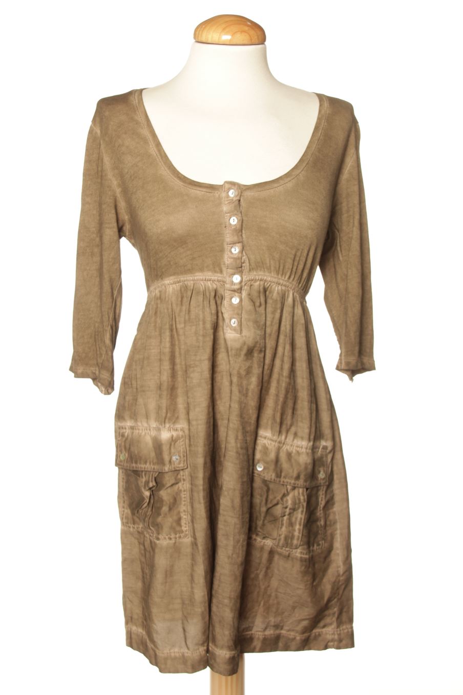 Robe casual Zara de la taille S, de couleur vert